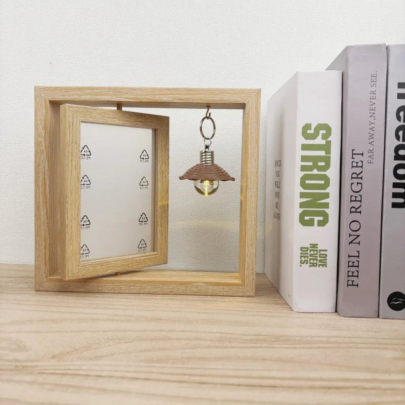 Your Corner of Light - Rotating Photo Frame