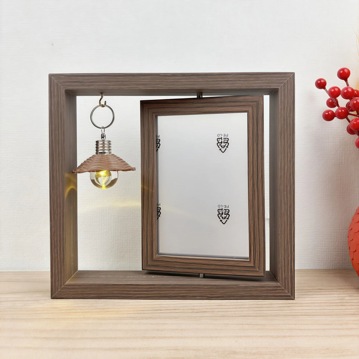 Your Corner of Light - Rotating Photo Frame
